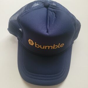 Bumble Snap Back Navy baseball cap